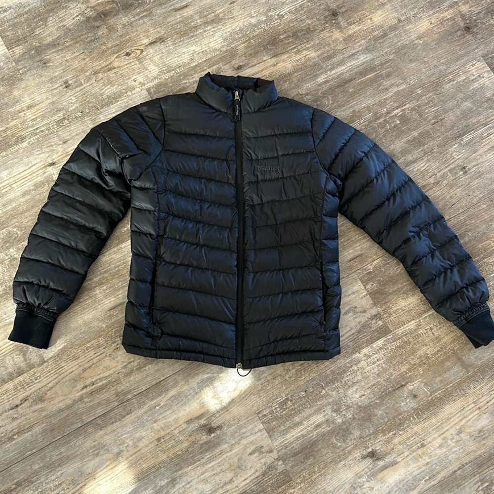 MARMOT Women’s Black XL 700 Fill Down Puffer Coat